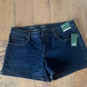 NWT 14 Wild  Fable Women's Deep Blue Jean Shorts